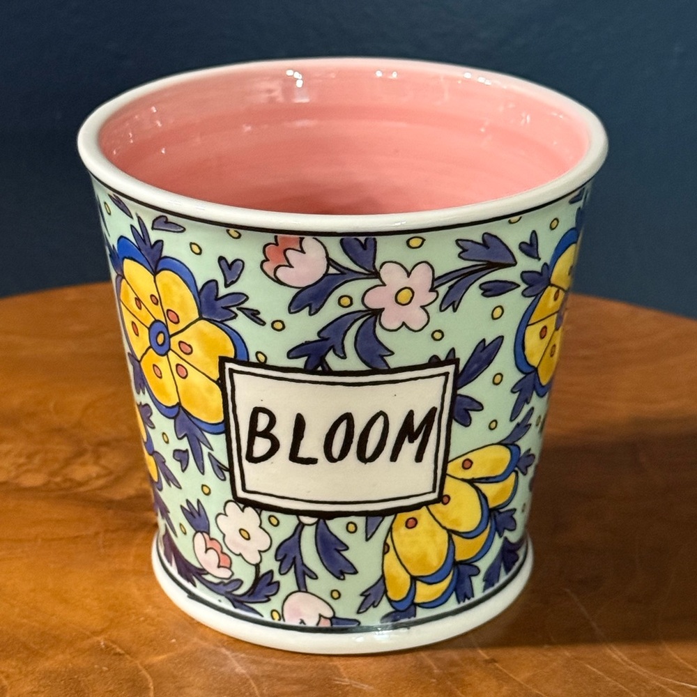 Molly Hatch Planter Pot Bloom